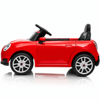 AUTO INFANTIL A BATERIA TIPO MINI COOPER ROJO