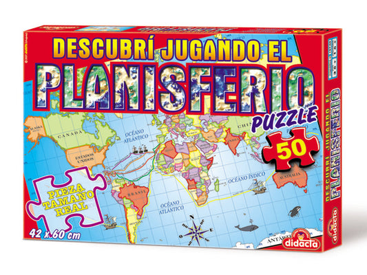 MAXI PUZZLE EL PLANISFERIO - DIDACTA