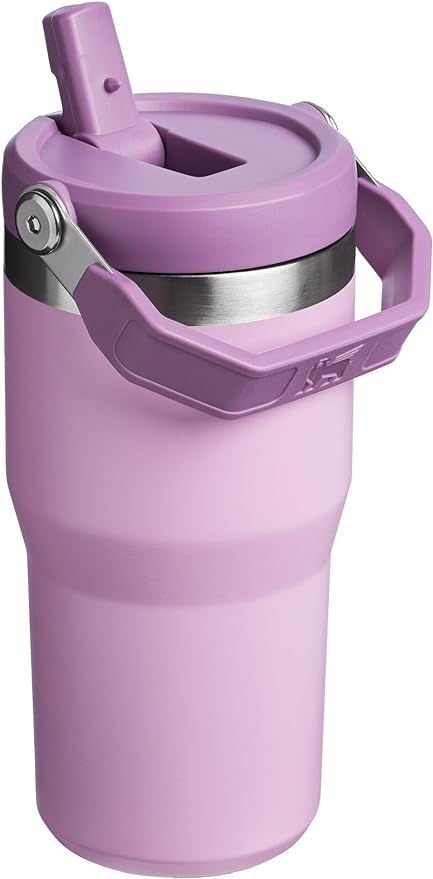 Vaso térmico Stanley Flip Straw Tumbler 591 ml Lila