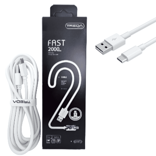 Cable Treqa 2m CA-8073 Tipo C