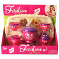 Set de te 12 pcs, con bandeja,36 cm x 31 cm,