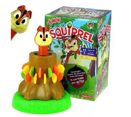 JUEGO ARDILLA SALTARINA 28 x 20 cm