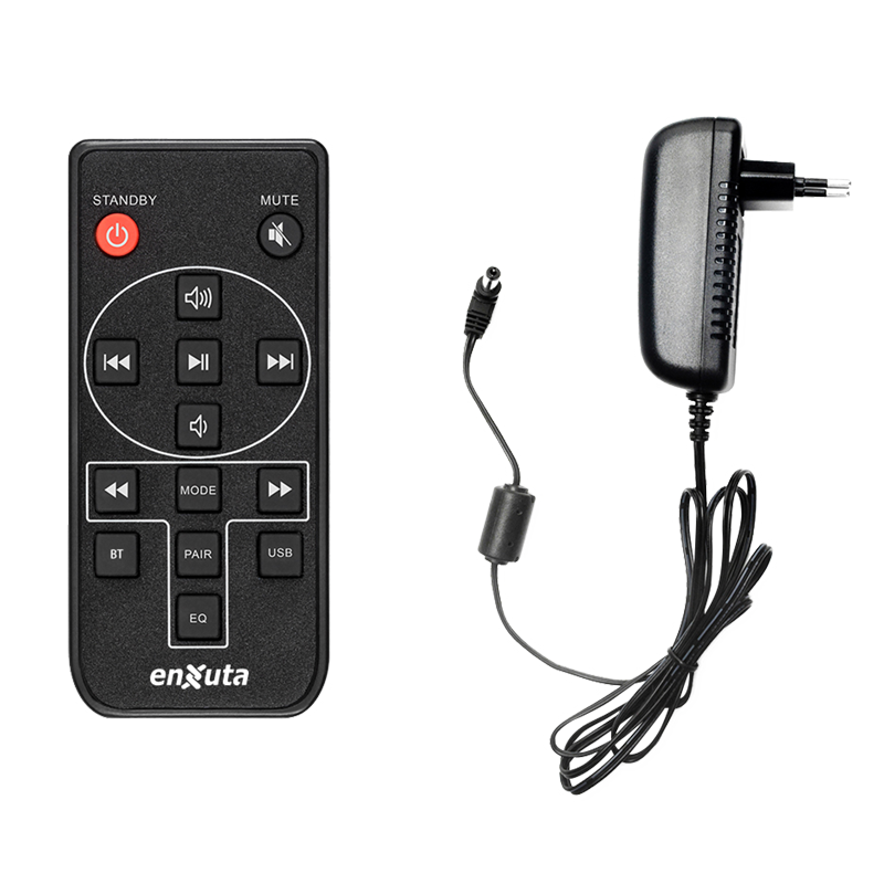 Barra de Sonido con Subwoofer Bluetooth, 1.600 Watts – BSENX29160 – ENXUTA