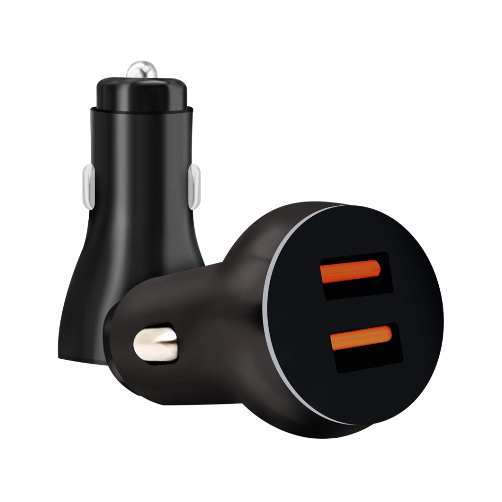 CARGADOR TREQA 12V/24V 3.1A DOS USB