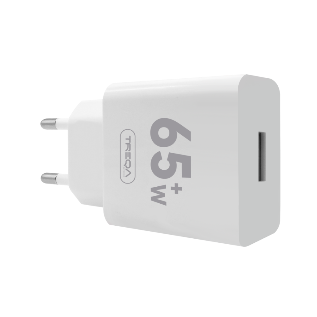 CARGADOR TREQA USB CARGA RÁPIDA 65W