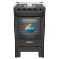 Cocina Supergas 4 Hornallas Negra con Termocupla – CENX27200NG – Enxuta