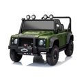 CAMIONETA INFANTIL A BATERIA LAND ROVER DEFENDER VERDE