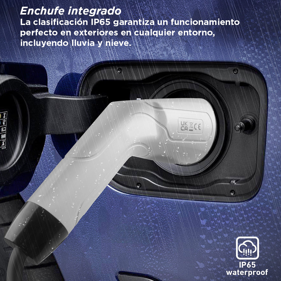 Cargador Auto Eléctrico Wallbox 7kw 32a Fijo Portatil Sefia