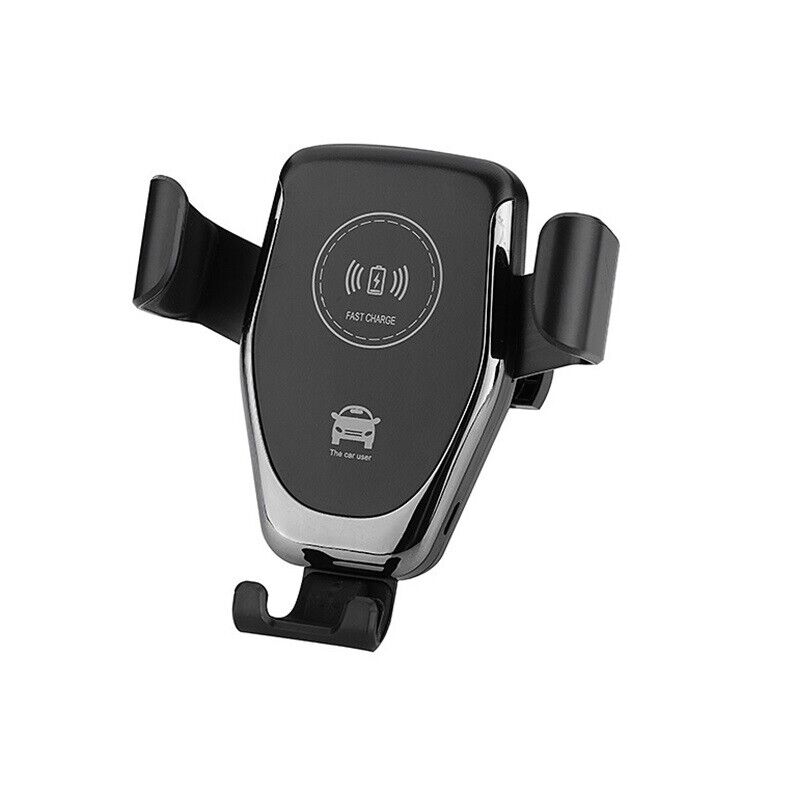 Cargador Inalámbrico de carga rápida para coche 10W Soporte móvil Qi Smartphone