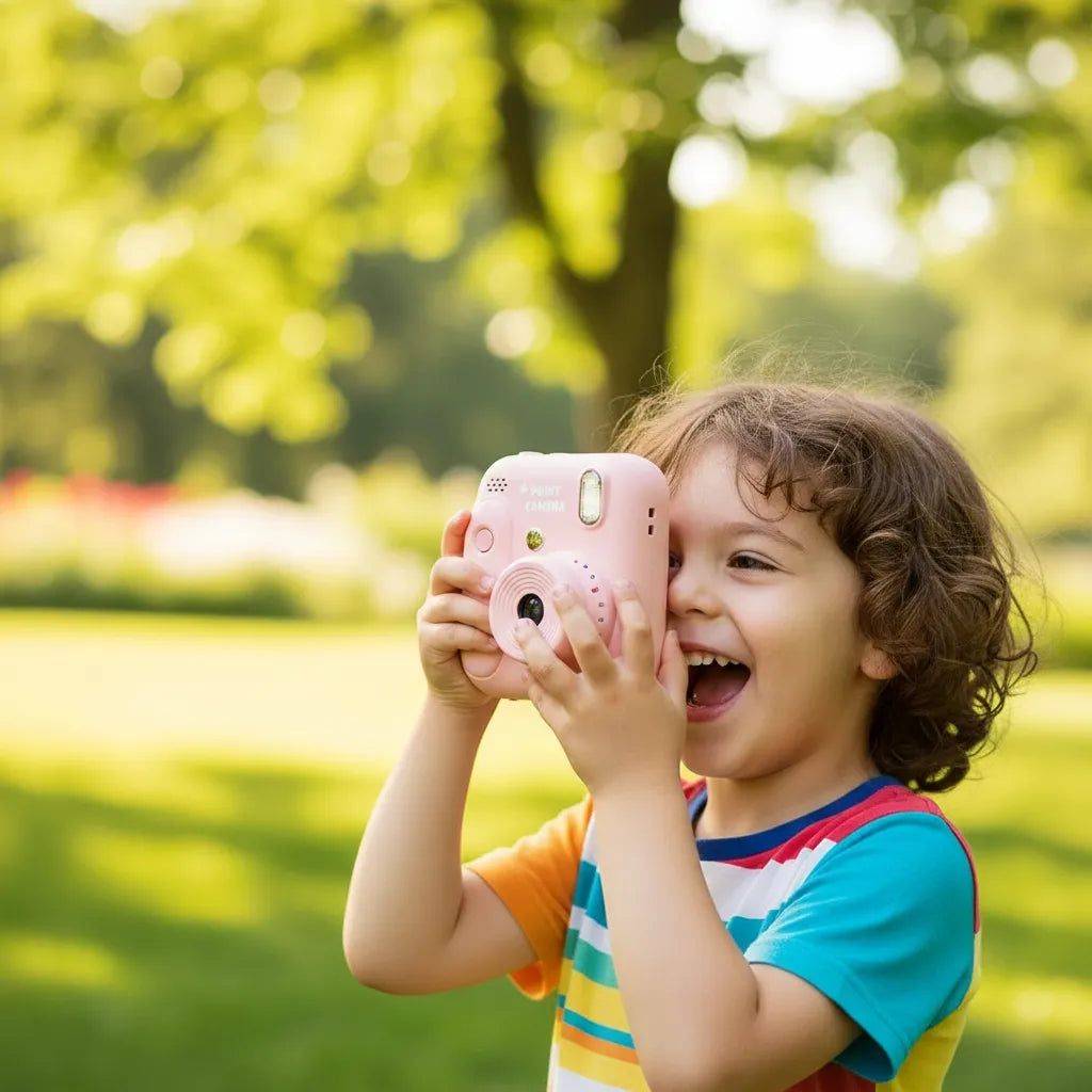 Cámara Instantanea Para Niños, Imprime Y Captura Momentos