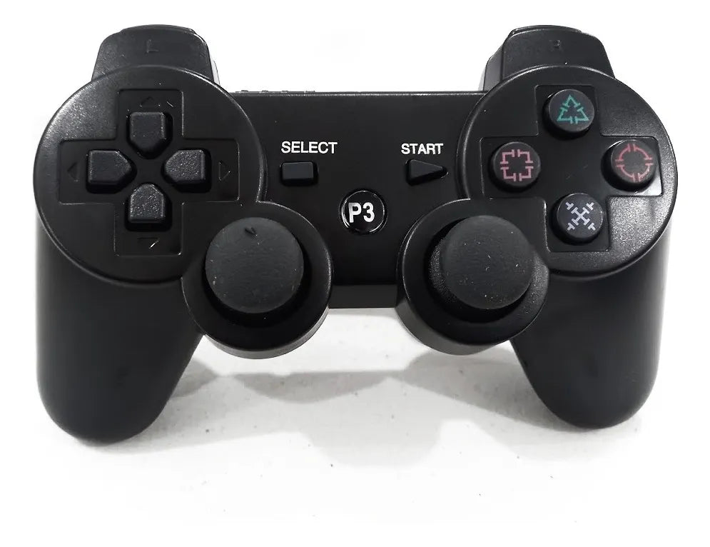 Controlador Inalámbrico Ps3 Gamepad Joystick Gamer Color Negro