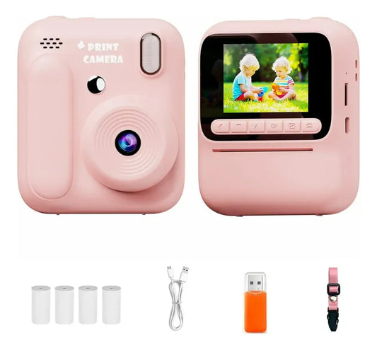 Cámara Instantanea Para Niños, Imprime Y Captura Momentos
