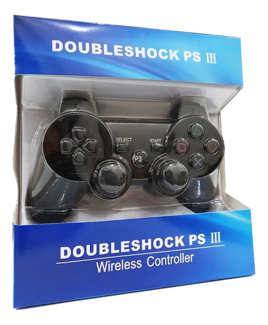 Controlador Inalámbrico Ps3 Gamepad Joystick Gamer Color Negro