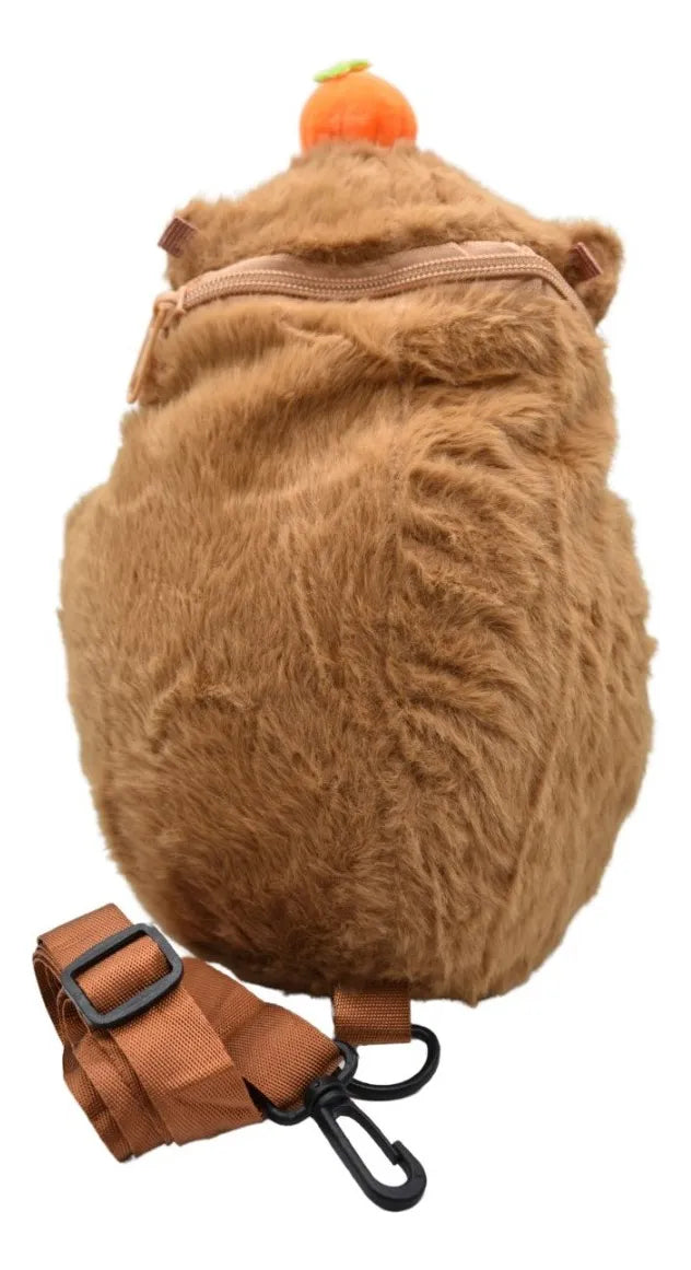 MOCHILITA CAPIBARA 25 CM X 20 CM X 15 CM