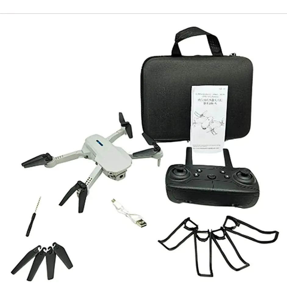 Dron E88 Pro Max 4k Ultra Hd Dual Camaras Juguete Pro