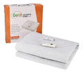Calienta Cama 1 Plaza 2 Niveles Cable 1.3 Polyester 100% Blanco 1 Plaza