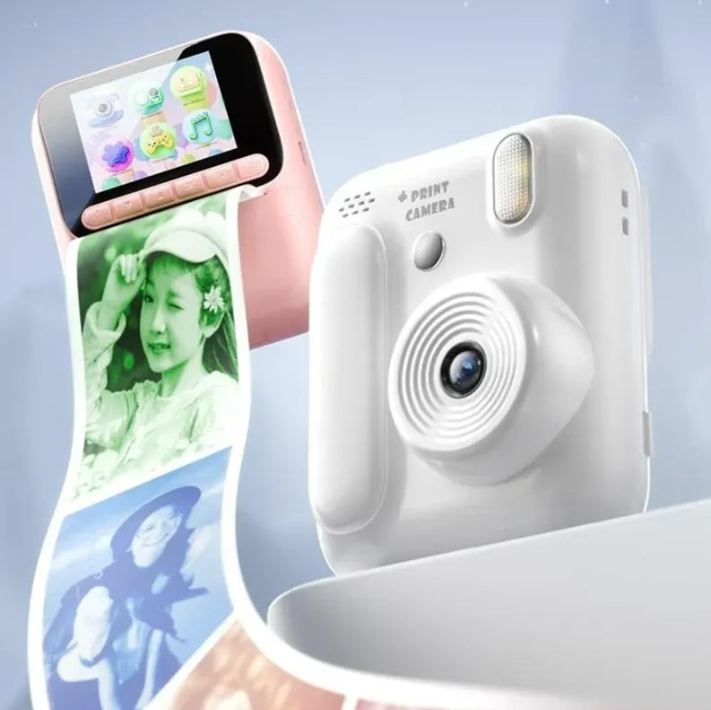 Cámara Instantanea Para Niños, Imprime Y Captura Momentos