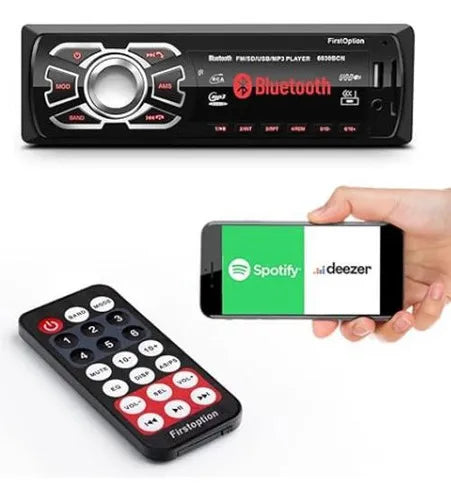 Radio para Auto Usb Bluetooth Sd Xbtqd 1801 Automotive Sound