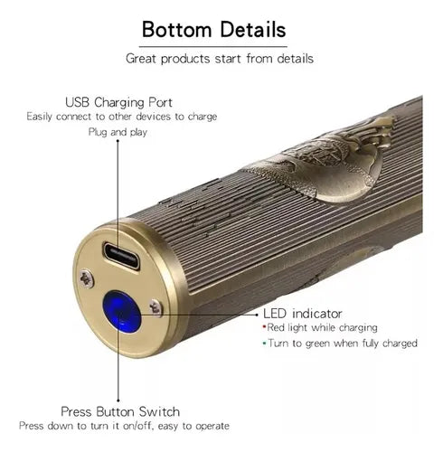 Cortapelo Y Barba Adornada Profesional Htc At-178 Recargable