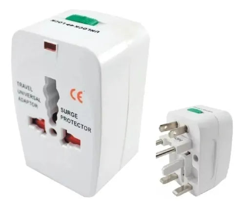 Adaptador Corriente Viaje Ficha Universal