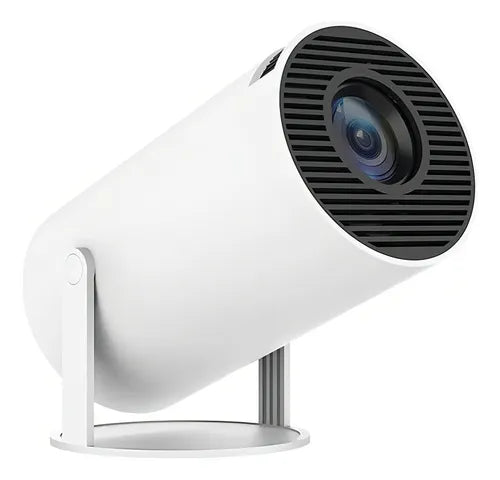 Mini Proyector Portátil Wifi Bt Control Remoto Color Blanco