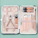 Set 18 Piezas Manicura Pedicura Rostro Cuidado Personal