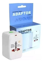 Adaptador Corriente Viaje Ficha Universal
