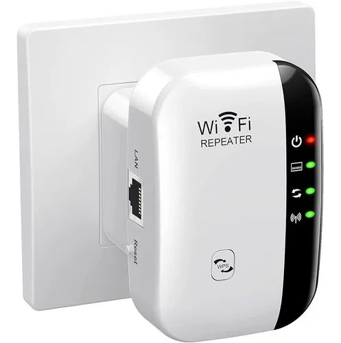 Extensor Repetidor Wifi 300 Mbps Inalámbrico Amplificador Color Blanco