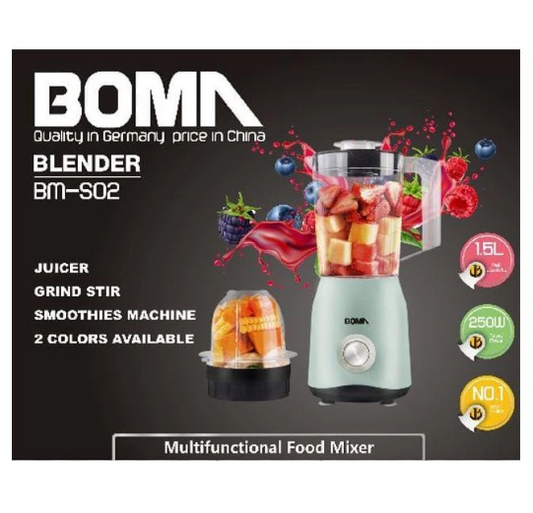 LICUADORA Y TRITURADORA BOMA BM-S02