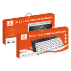Teclado Mini JB-325 Multi Plataforma Bluetooth+Wi-Fi