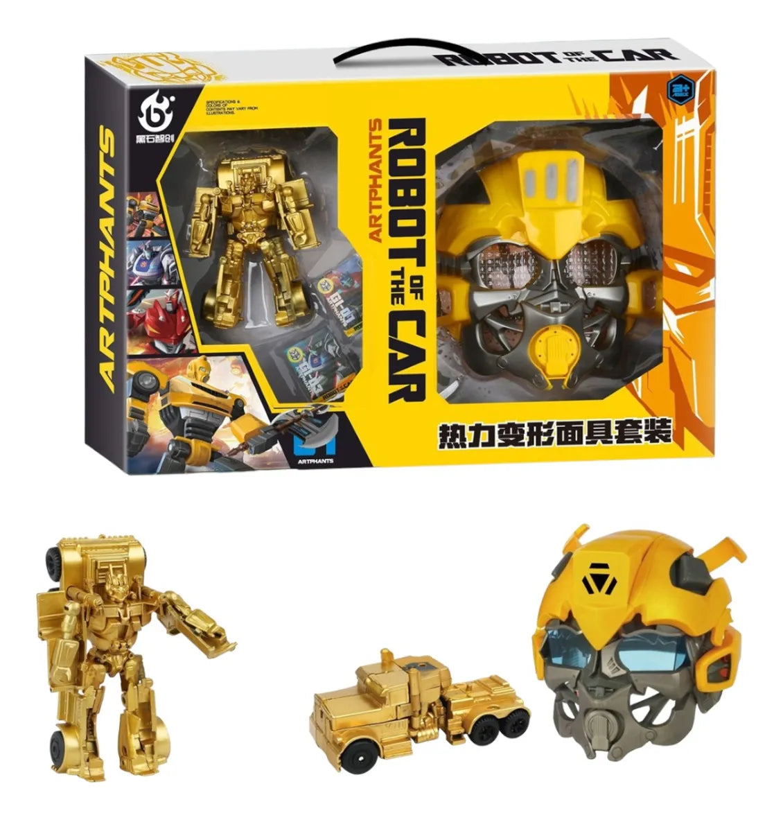 AUTO ROBOT + MÁSCARA