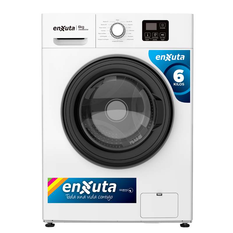 Lavarropas Carga frontal – LENX0650DW – Enxuta