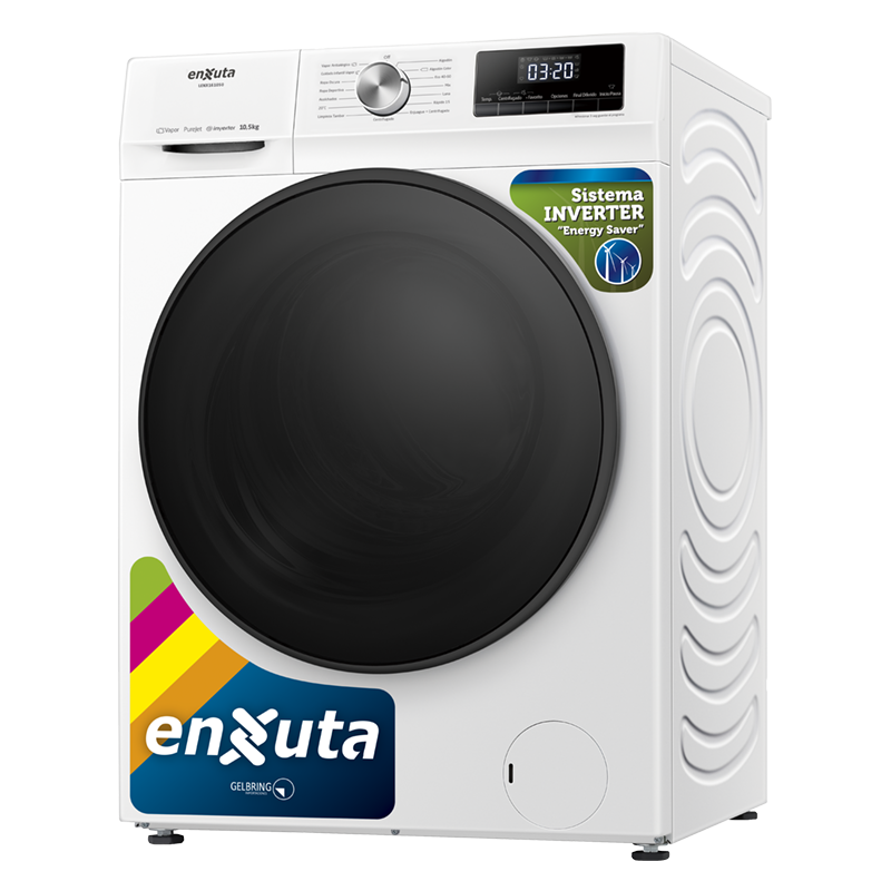 Lavarropas Carga frontal Inverter – LENX161050 – Enxuta