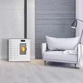 Calefactor MAGNA a Pellet Mini-O 6 Kw - Blanco