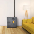 Calefactor Pellet Magna Mini-O 6 Kw - Negro