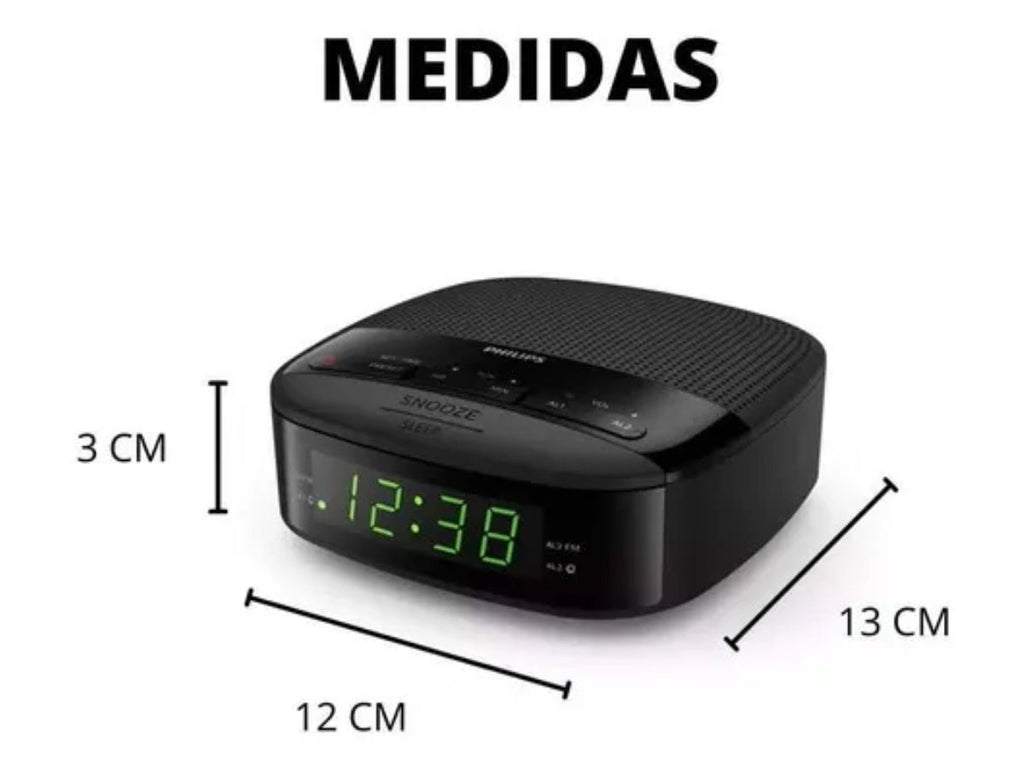RADIO RELOJ DESPERTADOR PHILIPS tar3205/12