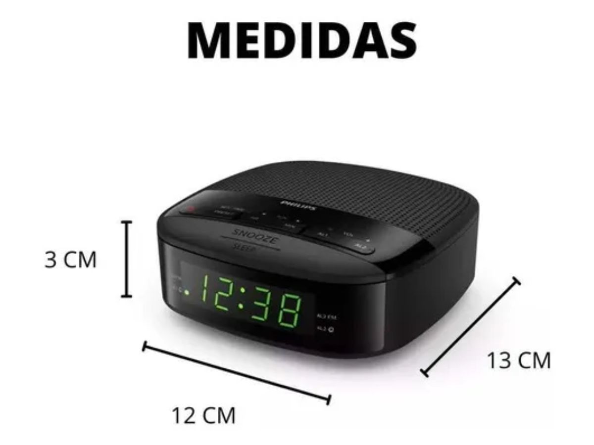 RADIO RELOJ DESPERTADOR PHILIPS tar3205/12
