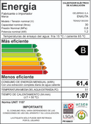 TERMOTANQUE – TENX2130 – ENXUTA