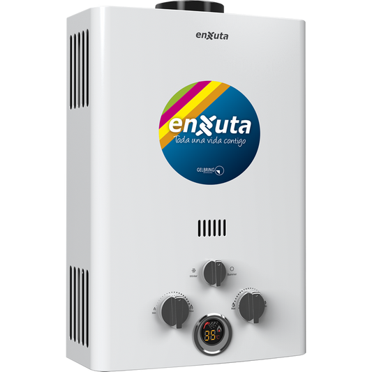 Calentador Instantáneo a Gas – Tiro natural – Enxuta – TENX6G