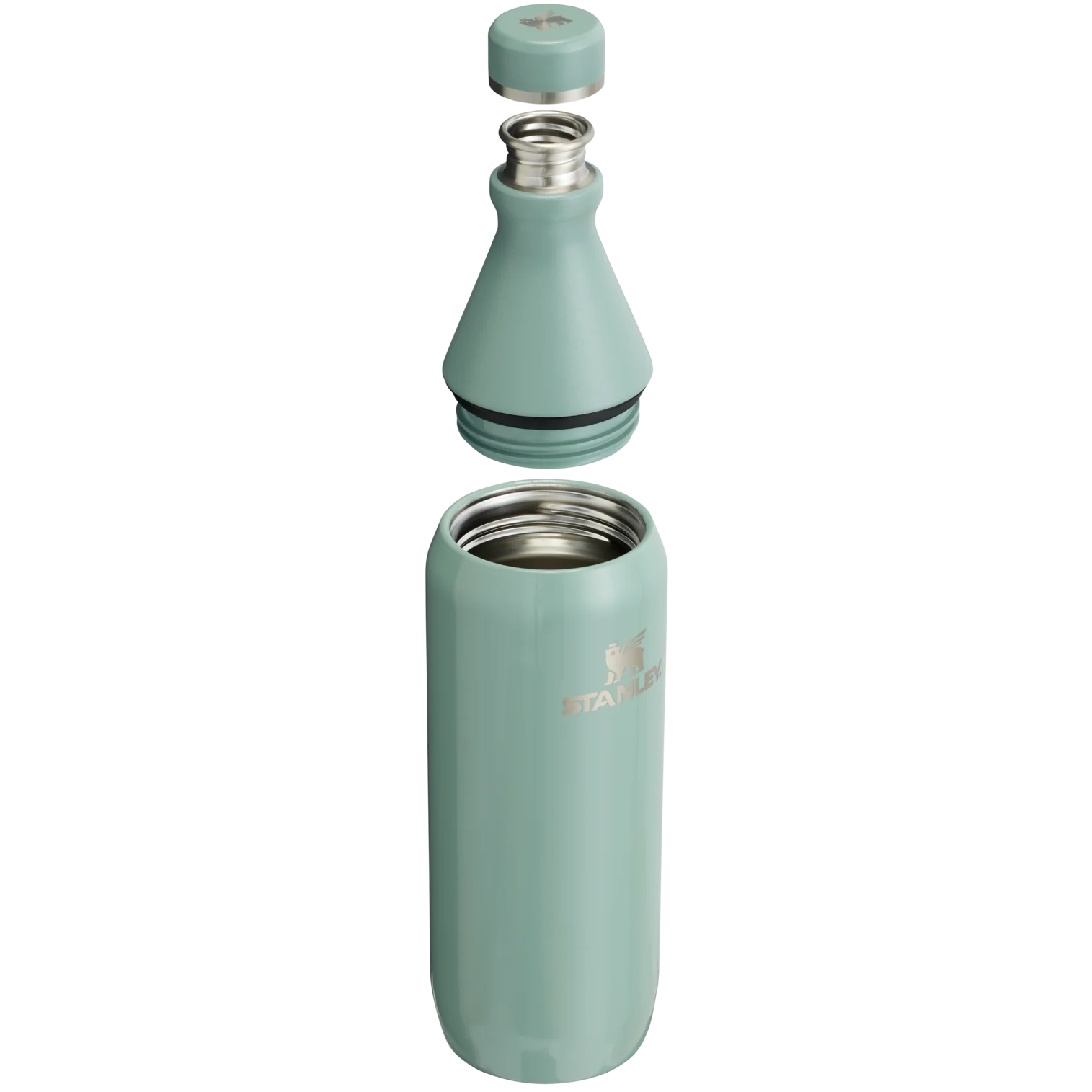 Botella Stanley All day slim 591 ml Ash Verde Shale