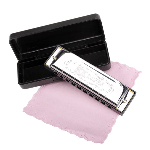 Armónica Sx Hm1020c Blues En C 20 Voces Con Estuche