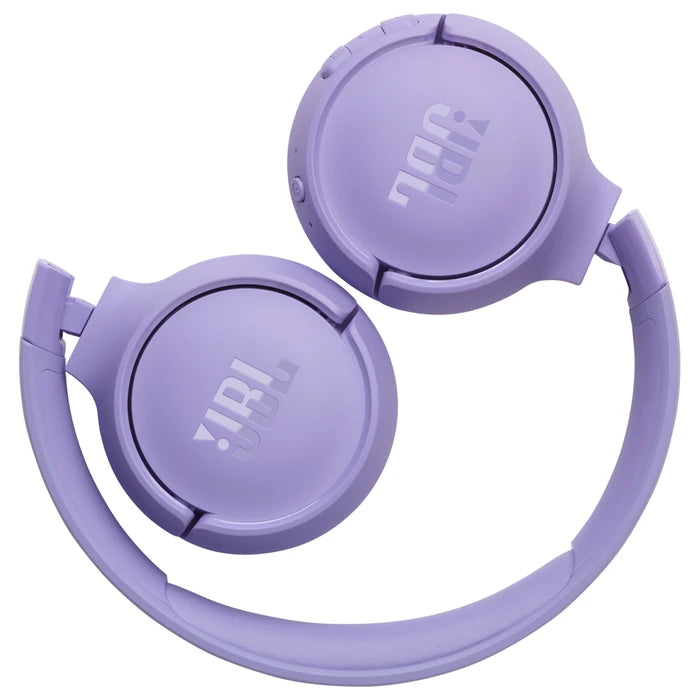 JBL TUNE 520BT - Auriculares con diadema con micro - en oreja JBL PURPLE Bluetooth Inalámbrico