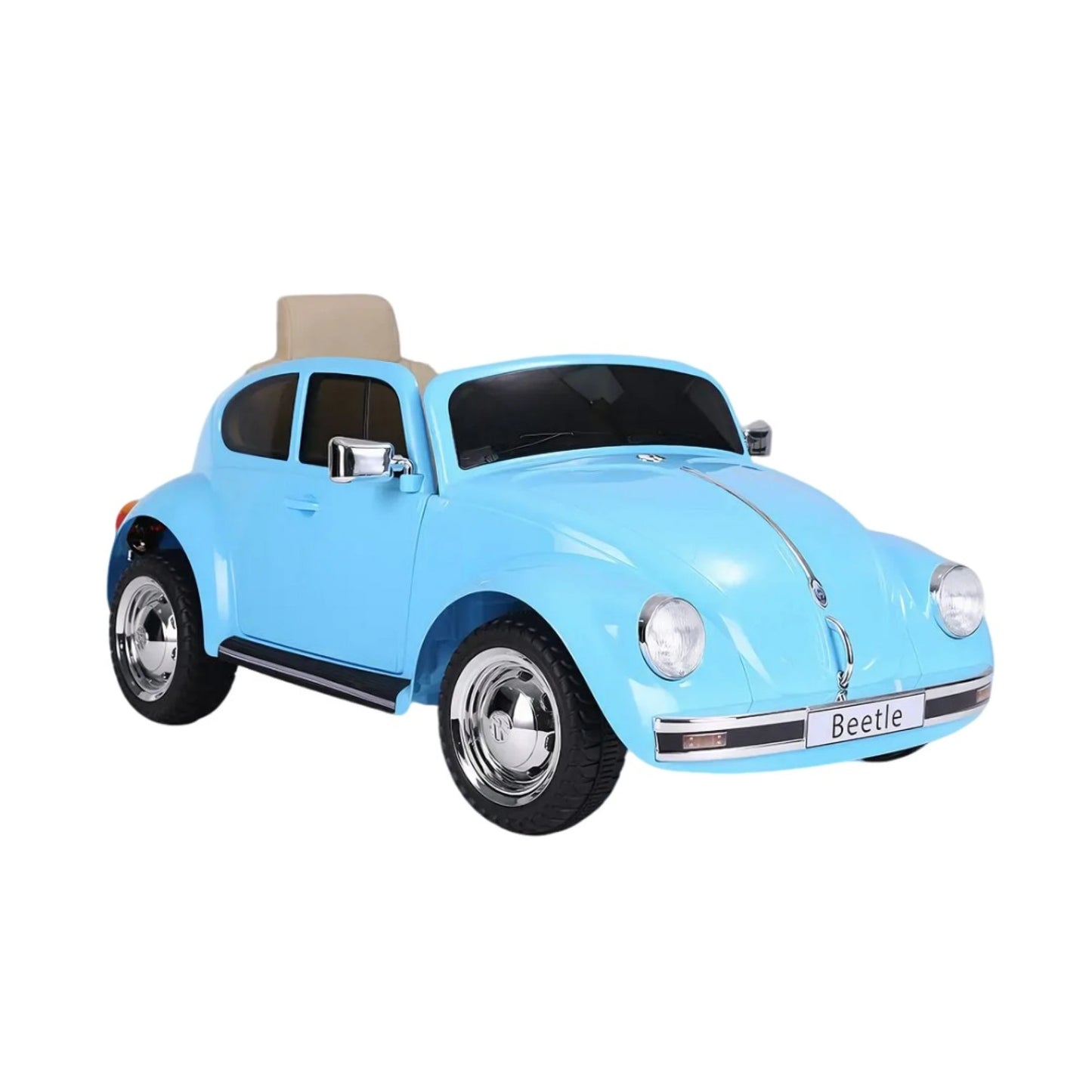 AUTO A BATERIA ESCARABAJO FUSCA PARA NIÑOS CELESTE