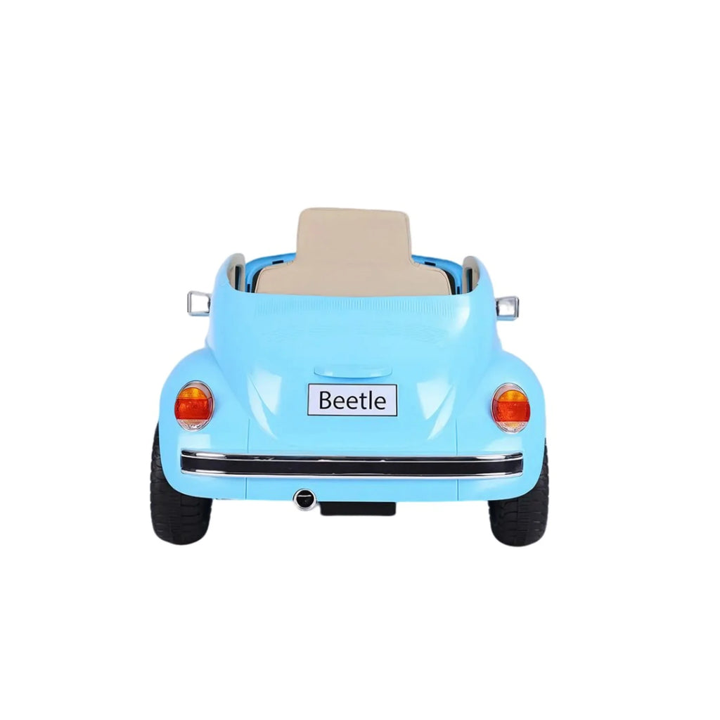 AUTO A BATERIA ESCARABAJO FUSCA PARA NIÑOS CELESTE