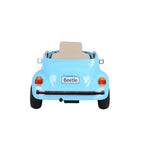 AUTO A BATERIA ESCARABAJO FUSCA PARA NIÑOS CELESTE