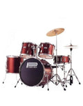 Batería Power Beat Standard Rd 5 Cuerpos Con Hardware