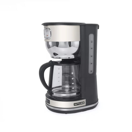 Cafetera Vintage Color Crema Muse Ms220sc Capacidad 10 Tasas Jarra Cristal