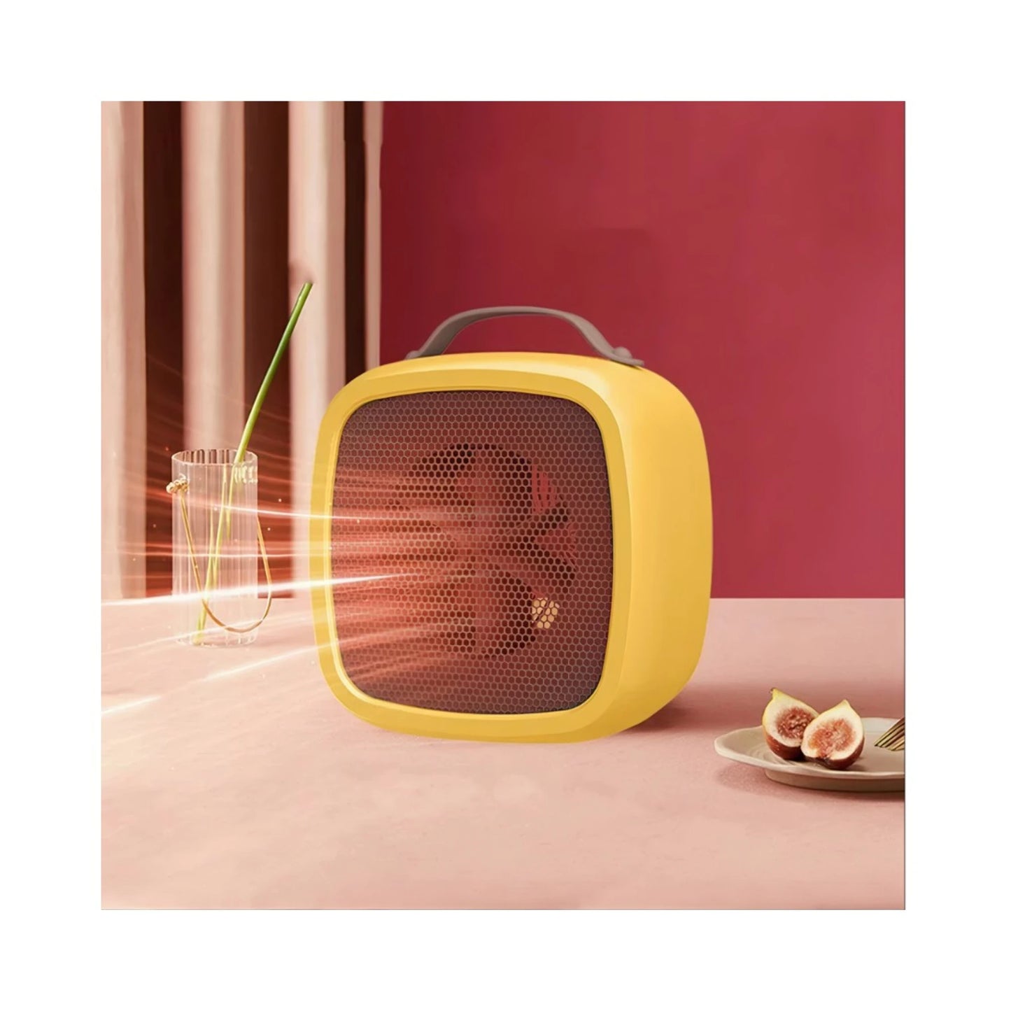 CALOVENTILADOR ESTUFA 500W AMARILLA