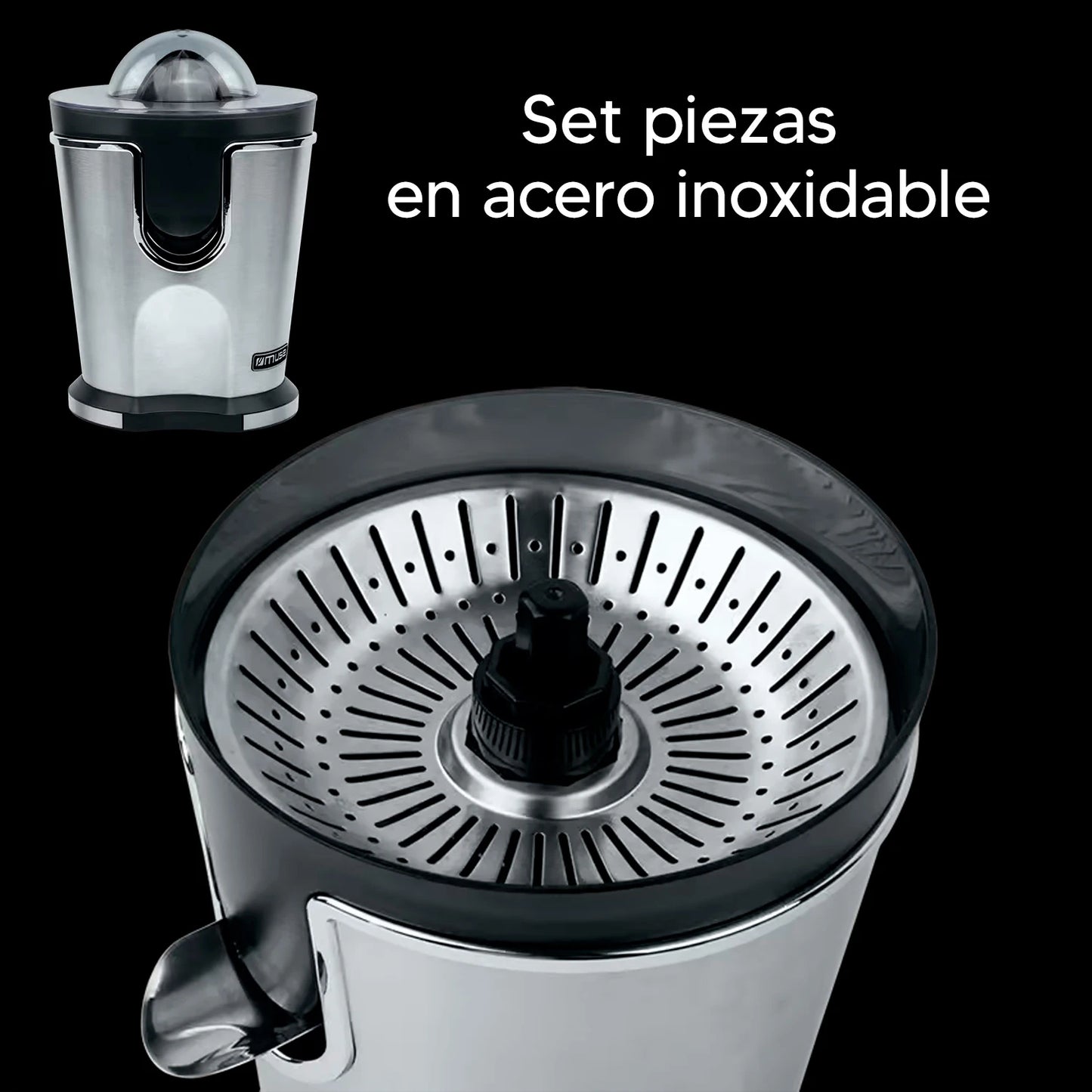 Exprimidor Eléctrico Muse Ms-10 Cp