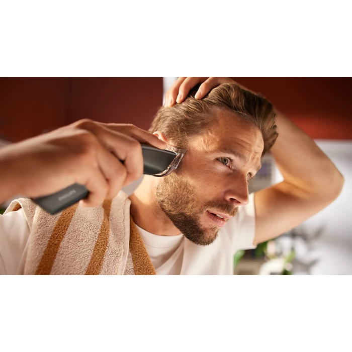 Cortadora de pelo Philips Series 5000 HC5632 negra 220V